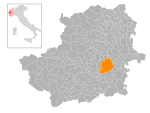 Map - IT - Torino - Municipality code 1272